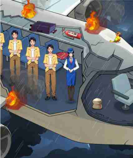 《就我眼神好》高空救援帮他们脱困通关攻略