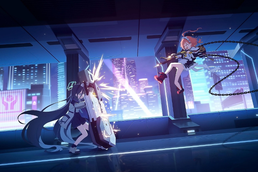 碧蓝档案粉色头发的角色