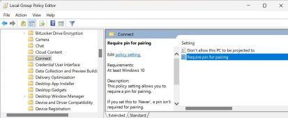 如何在Windows 11上投影时禁用PIN