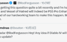 暴雪确认：《暗黑4》及其DLC将支持PS5 Pro增强