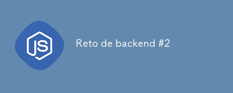 Backend droit #2