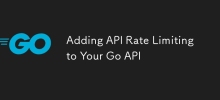 Ajout d'une limitation de débit d'API à votre API Go