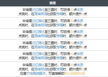 白荆回廊藏锋烙痕效果有哪些