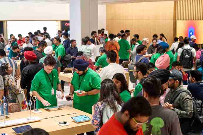 苹果计划在印度开设四家新零售店，并已开始在当地制造 iphone 16 全系机型