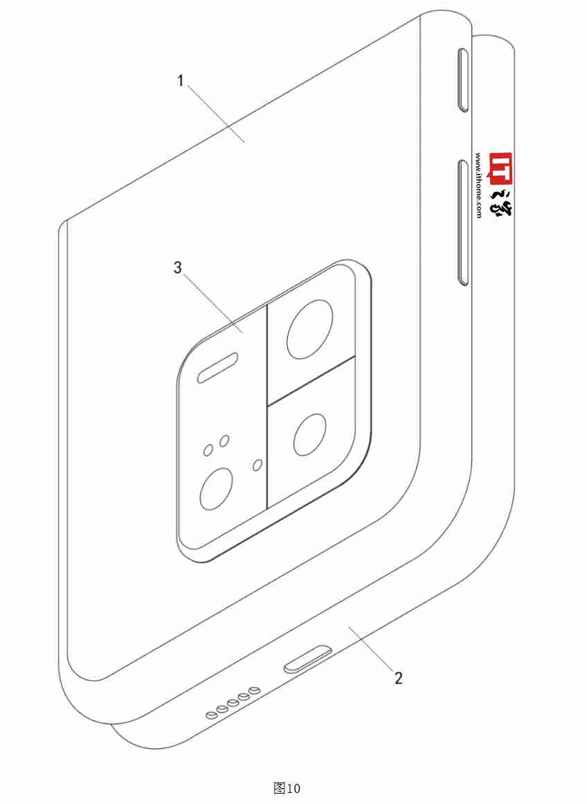 小米新专利探索折叠屏未来：上下屏可拆卸，可像诺基亚 6260 旋转屏幕