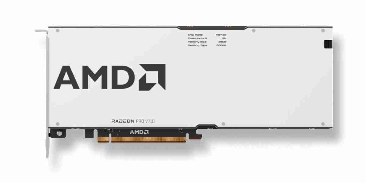 AMD 推出 Radeon PRO V710 显卡：RX 7700 XT 同规模核心 + 28GB 显存