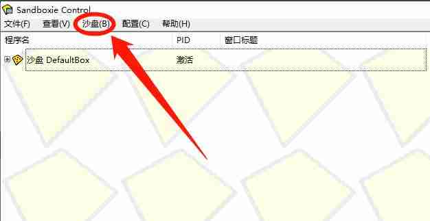 Sandboxie标志怎么在窗口标题中关闭