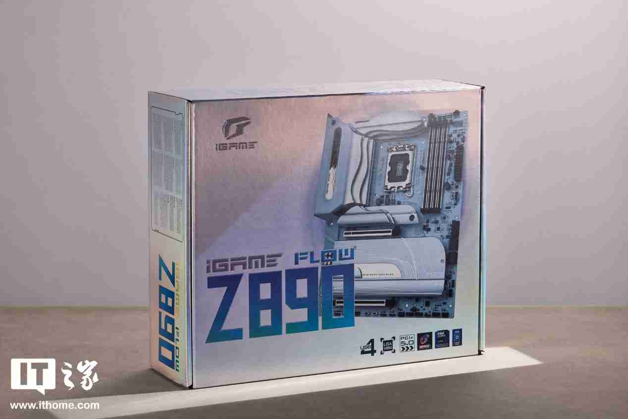 iGAME Z890 FLOW V20 主板图赏:纯白美学加持,延续波普艺术风格