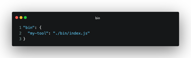 bin 与 package.json 中的脚本