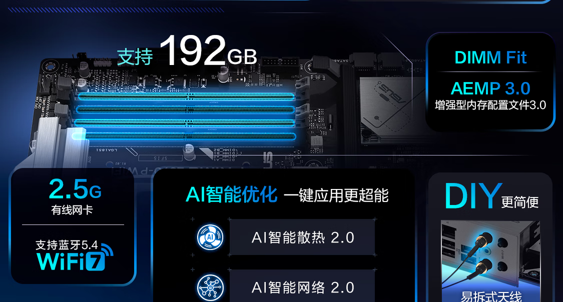 华硕发布 14 款 Z890 主板,最高 24+1+2+2 相供电设计