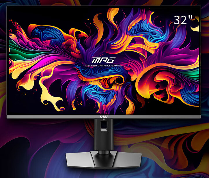 4K 240Hz OLED:微星 31.5 英寸显示器 321UPX 京东 5569 元 6 期免息