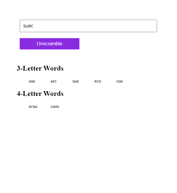 Membina Word Unscrambler dengan JavaScript (bahagian 4)