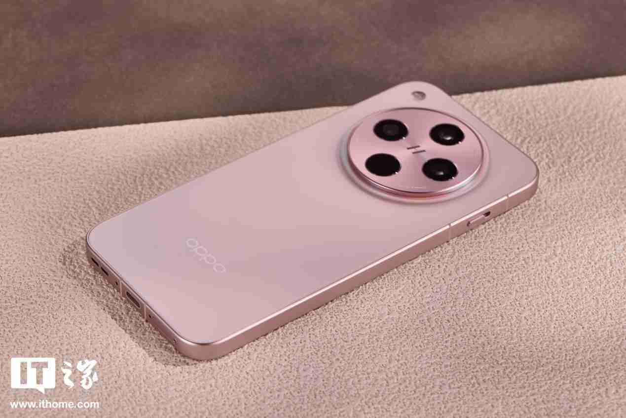 OPPO Find X8 粉色版图赏:淡雅之中透露着活力