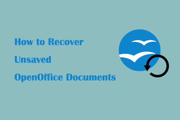 Un guide complet pour récupérer des documents OpenOffice non enregistrés