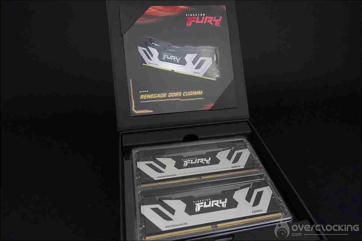 金士顿 CUDIMM 内存条首度现身：24GB×2 套条，8200CL40