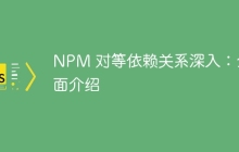 NPM 对等依赖关系深入：全面介绍