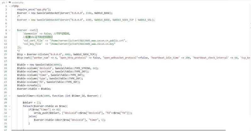 Comment concevoir la passerelle IOT dans le cloud basée sur swoole