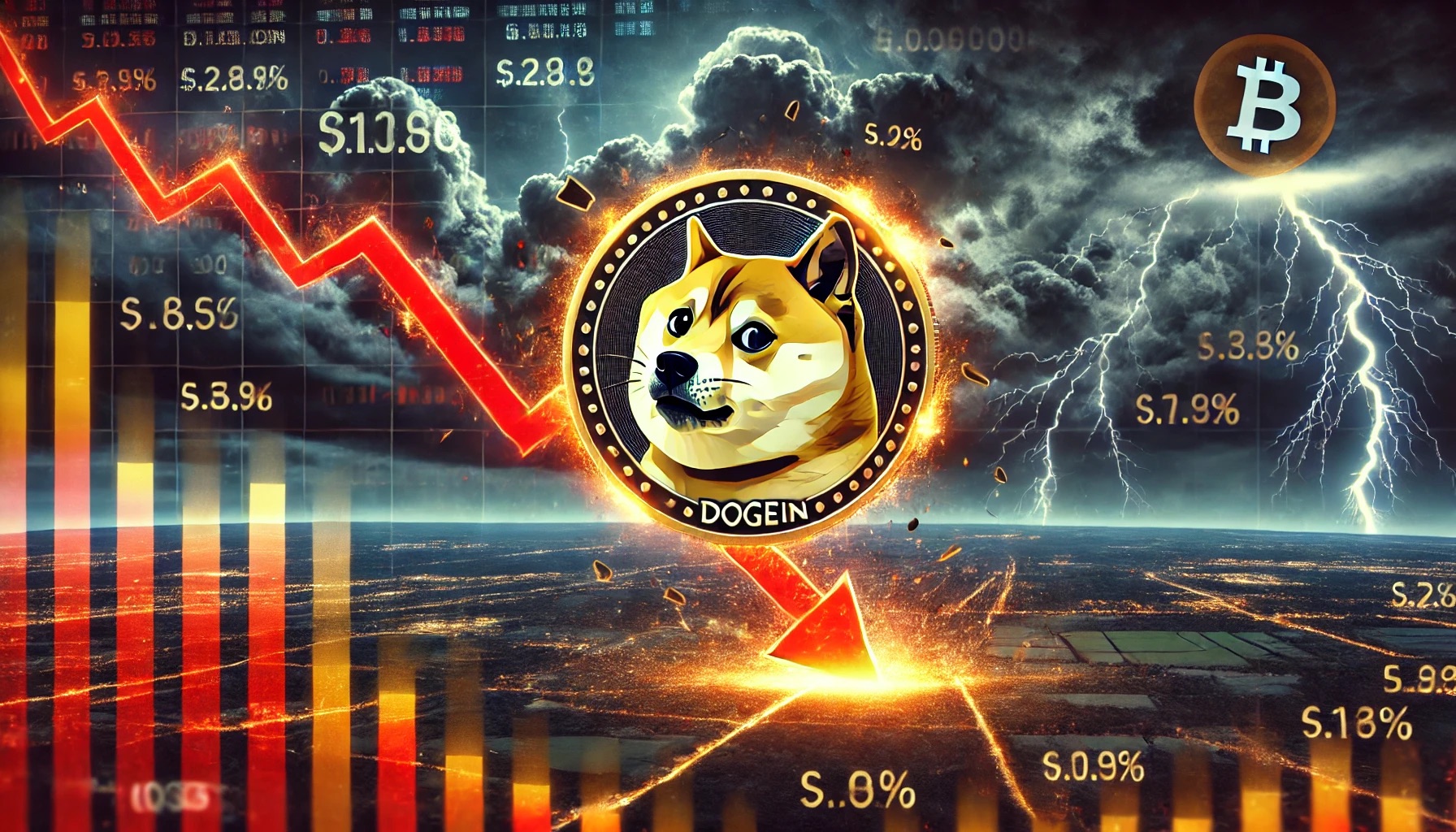 狗狗币 (DOGE) 价格上涨 10% 后闪烁卖出信号，会回调吗？