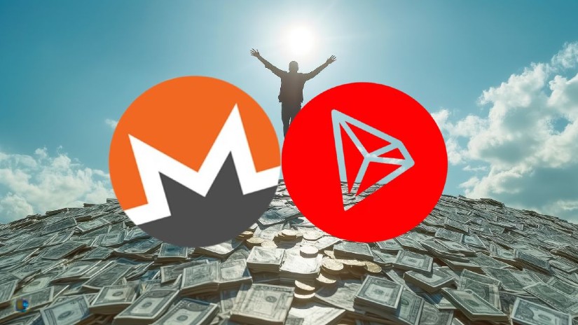 TRON (TRX) und Monero (XMR) zeigen Anzeichen eines stetigen Wachstums inmitten einer leichten Aufwärtsdynamik