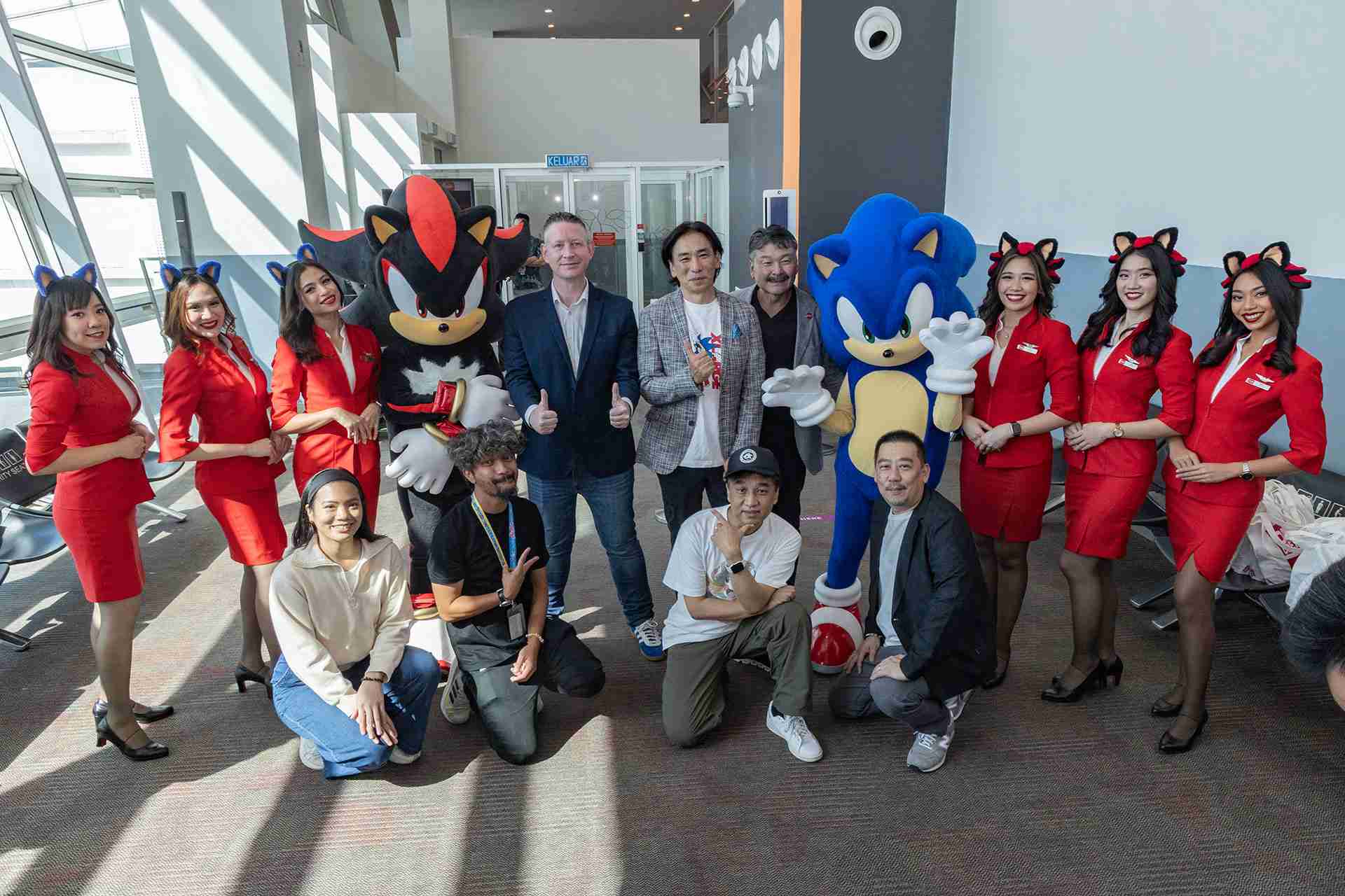 亚洲航空联合世嘉共同庆祝刺猬索尼克航班起航