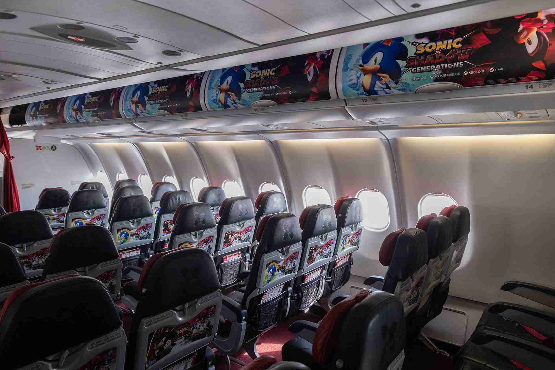 亚洲航空联合世嘉共同庆祝刺猬索尼克航班起航