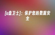 [u盘卫士]：保护您的数据安全