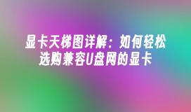显卡天梯图详解：如何轻松选购兼容U盘网的显卡