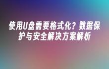 使用U盘需要格式化？数据保护与安全解决方案解析