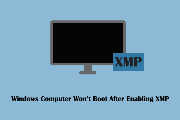 Windows-Computer startet nach der Aktivierung von XMP nicht: Beste Lösungen