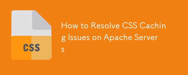 如何解决 Apache 服务器上的 CSS 缓存问题