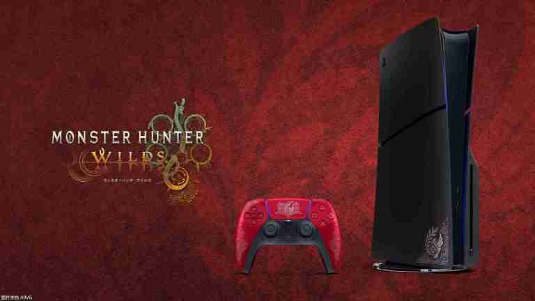 《怪物猎人荒野》PS5定制手柄和主机外壳公开