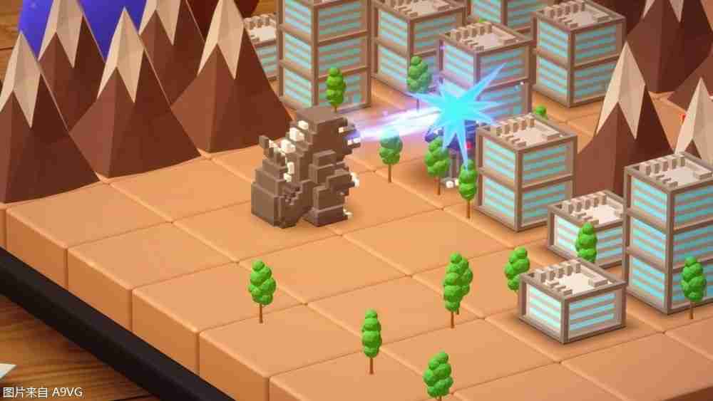 哥斯拉战略游戏《Godzilla Voxel Wars》Switch版明年发售