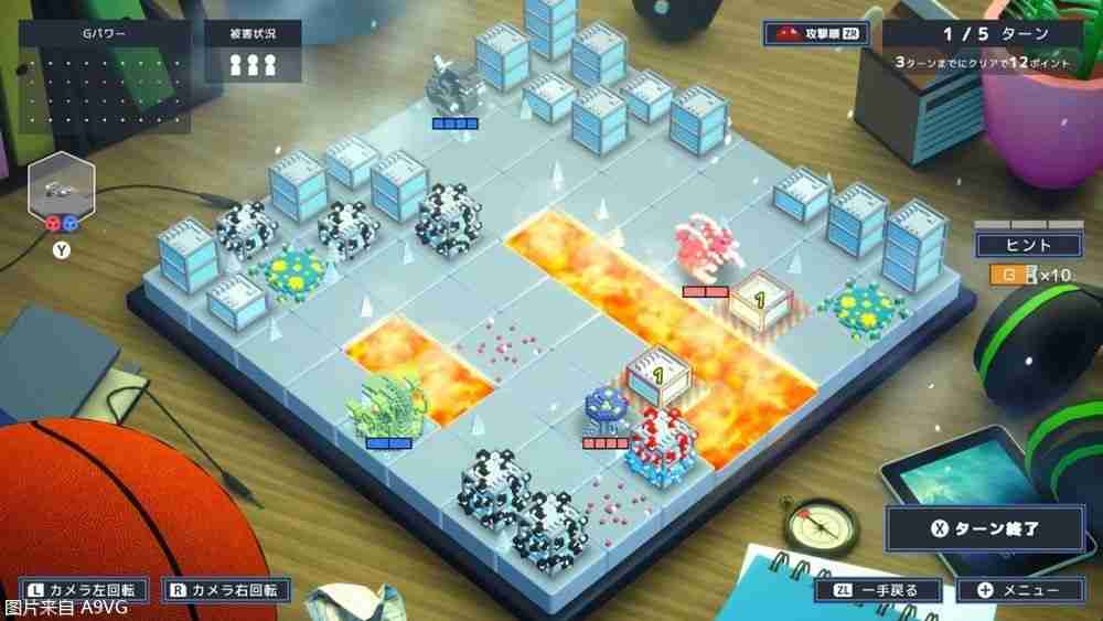 哥斯拉战略游戏《Godzilla Voxel Wars》Switch版明年发售