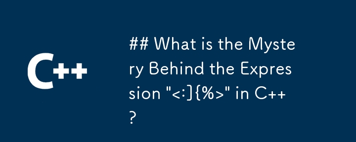 ## What is the Mystery Behind the Expression \