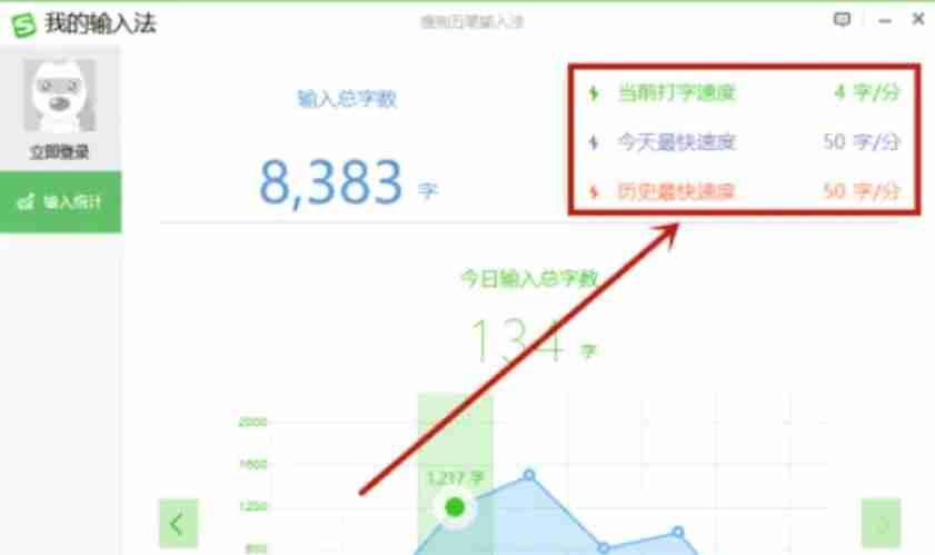 搜狗五笔输入法怎么看打字速度？-搜狗五笔输入法看打字速度的方法
