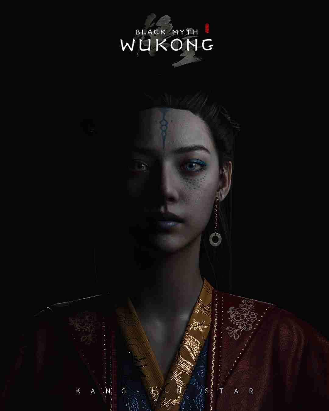 《黑神话》亢金星君淡妆模型图赏：更加靓丽了