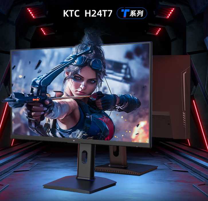 首发价 779 元,KTC 发布 23.8 英寸 2K 180Hz 显示器 H24T7