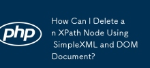 Comment puis-je supprimer un nœud XPath à l'aide de SimpleXML et DOMDocument ?