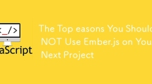 The Top easons You Should NOT Use Ember.js on Your Next Project