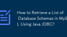 How to Retrieve a List of Database Schemas in MySQL Using Java JDBC?
