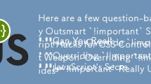 Here are a few question-based titles based on your article, keeping the focus on overriding `!important` styles:

* Can You Really Outsmart `!important` Styles? JavaScript Techniques to Override the U