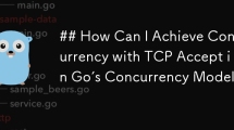 How Can I Achieve Concurrency with TCP Accept in Go's Concurrency Model?