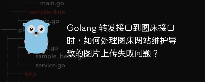 Golang 转发接口到图床接口时，如何处理图床网站维护导致的图片上传失败问题？-小浪资源网