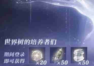 世界之外世界树培养回馈福利有哪些