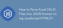 如何使用 JavaScript/HTML5 將 Excel (XLS) 檔案解析為 JSON 格式？