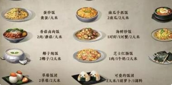 明日之后牛奶食谱有哪些 明日之后牛奶食谱配方一览