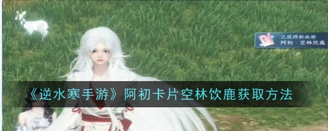 《逆水寒手游》阿初卡片空林饮鹿获取方法