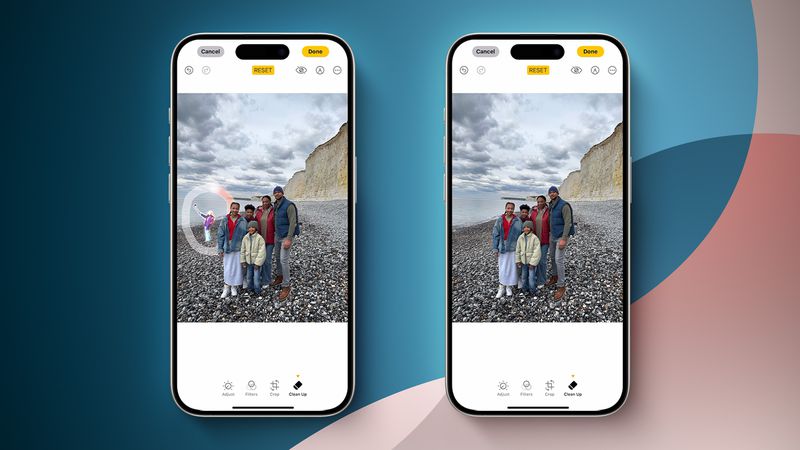 iOS 18.1: Entfernen Sie unerwünschte Objekte aus Ihren Fotos