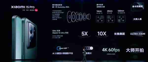 5299元起！小米15 Pro正式发布：小米史上最高端、最强Pro