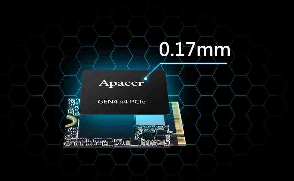 宇瞻发布 PE4430-R 固态硬盘：PCIe 4.0 M.2 2230，配超薄 0.17mm 石墨烯散热片